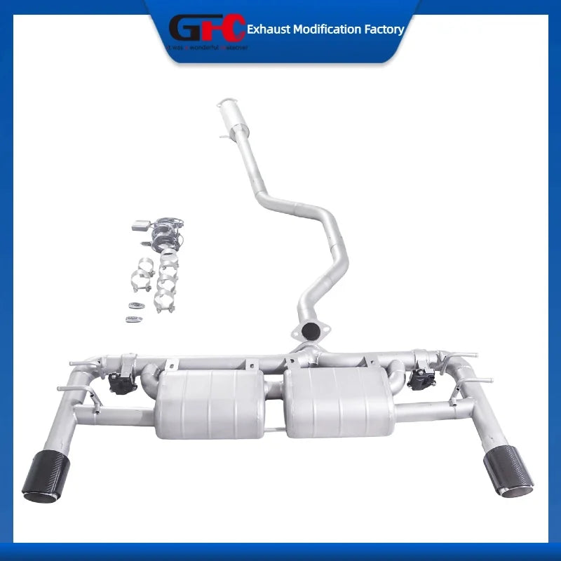 304 Stainless Steel Catback Valvetronic Exhaust System for Mazda 3 1.5L 2.0L 2019-2022 Valve