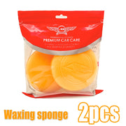 Orange Foam Wax Applicator Pads, 2- or 6-Pack