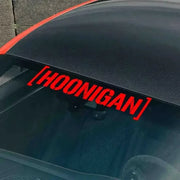 Hoonigan Reflective Letter Car Decal – 49 x 10.5 cm
