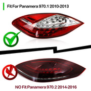 LED Tail Light Assembly Set for 2010–2013 Porsche Panamera