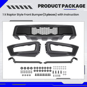 Raptor-Style Front Bumper Assembly – 2018–2020 Ford F-150