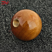 Retro Round Wood Gear Shift Knob Classic Vintage Manual Car Shift Gear Knob