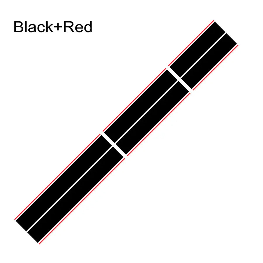 Racing Stripe Vinyl Decal Kit for Ford Mustang – 6 Pieces