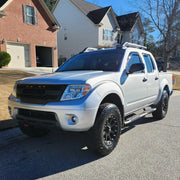 4.3 in Curved Running Boards for 2005–2026 Nissan Frontier Crew Cab