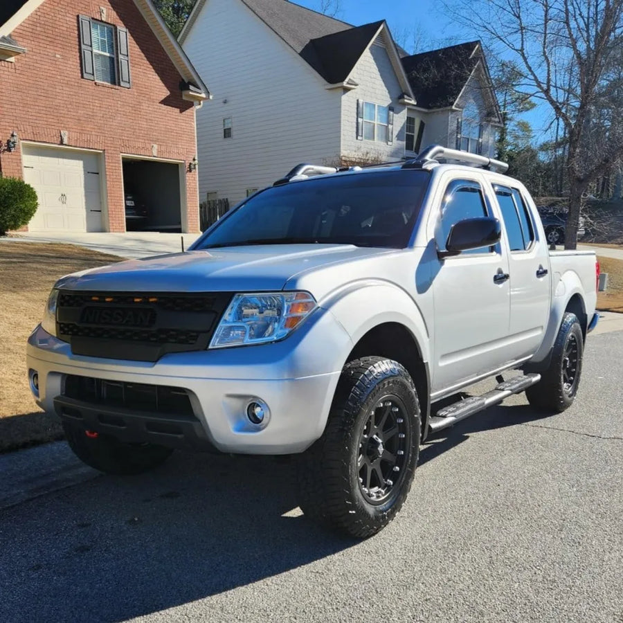 4.3 in Curved Running Boards for 2005–2026 Nissan Frontier Crew Cab