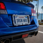 Dragon Chain-Style ABS License Plate Frames - Pair
