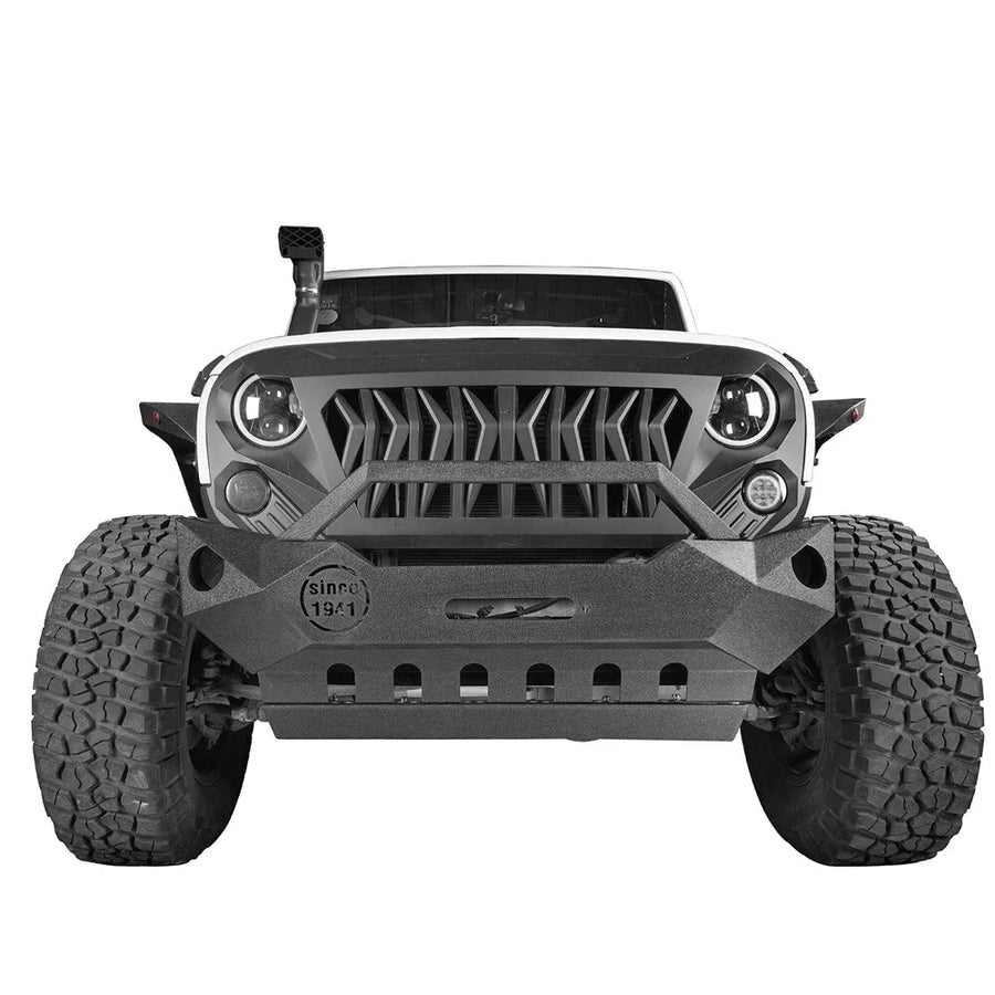 Black Skid Plate & Guard Kit for 2007–2018 Jeep Wrangler