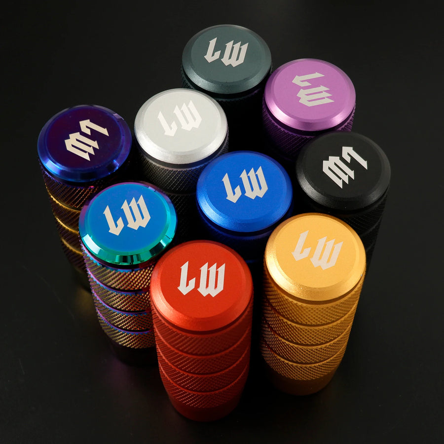 9 Colors in Stock LW Anti-skid Design 95mm Car Gear Shift Knob Shifter Lever Head
