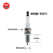 Ngk Iridium Spark Plug IKR9J8 93311 IKR9J8-93311-IS