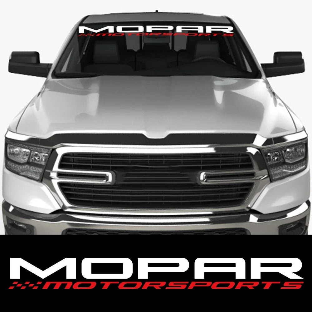 MOPAR Motorsport Windshield Decal for 2017–2023 Ram Trucks