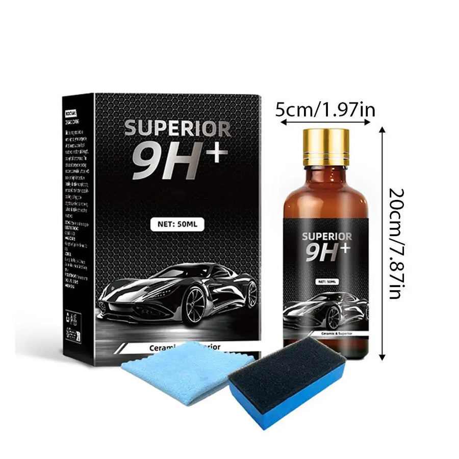 50ml Advanced Graphene Ceramic Coating 9H+ Nano Crystal Serum for Cars Professional Paint Protection