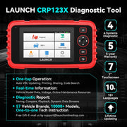 LAUNCH X431 CRP123X Four-System OBD2 Scanner