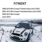 51137272584 Front Left& Right Side Windshield Post Trim A Pillar Molding Cover for Mini Cooper R55 R56