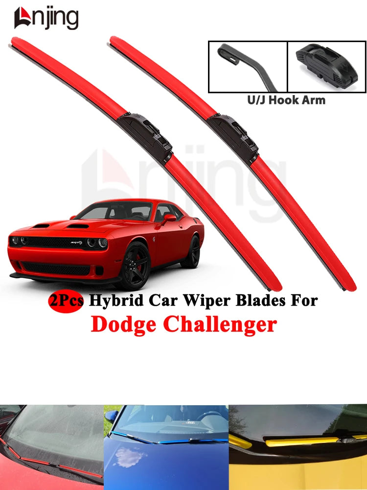 Windshield Wiper Blade Set for Dodge Challenger Coupe 2007-Now 2007 and Newer