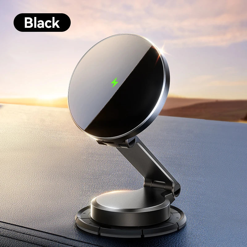Joyroom 15W Wireless Charging Magnetic Car Phone Mount with 360° Rotation