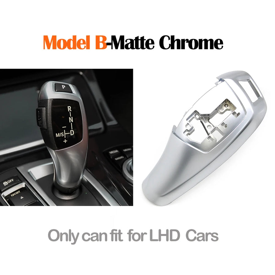 Car Gear Shift Knob Lever Panel Cover for BMW F Chassis 1 2 3 5 7 Series X1 X3 X4 M3 M5 F10 F11 F20 F21