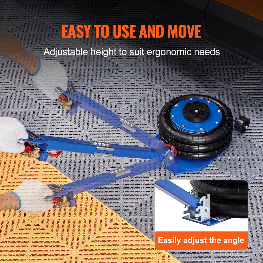3/5-Ton Triple-Bag Pneumatic Air Jack – Adjustable Options