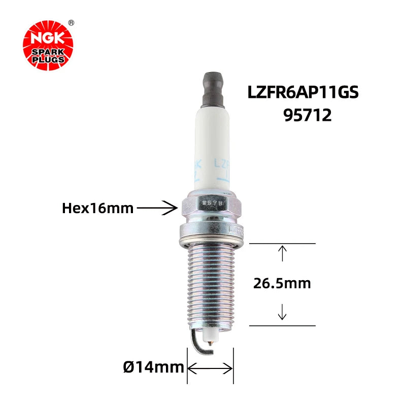 NGK Iridium Spark Plug 95712 530li 530i for BMW & Nissan & Volkswagen Models