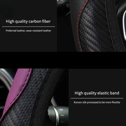 Universal Leather Car Steering Wheel Cover