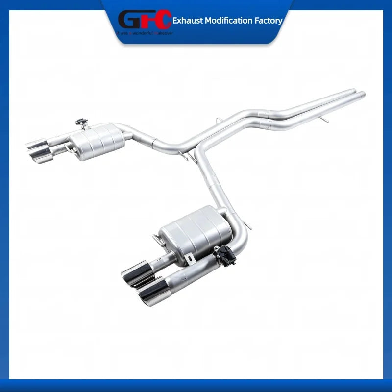 Catback Valvetronic Exhaust System for Audi S6 S7 C8 2.9T Quattro 2019-2025