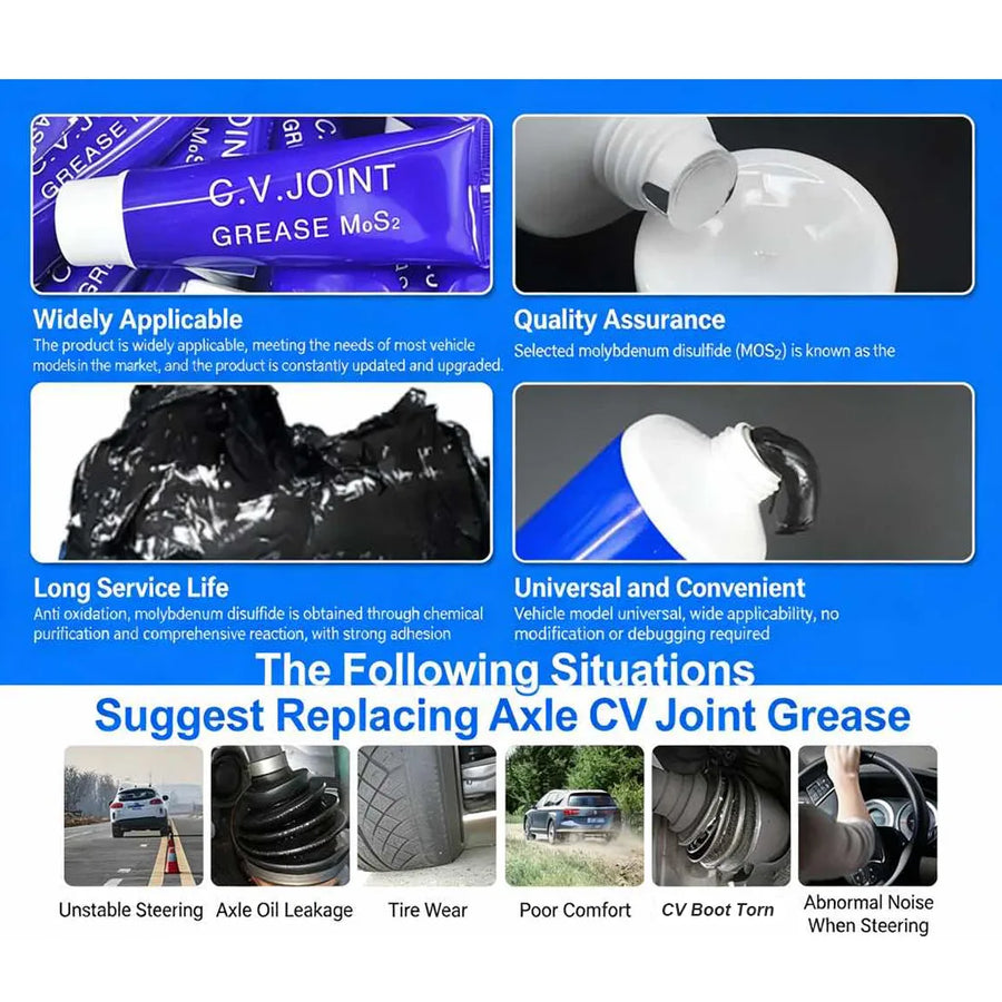 Universal CV Joint Moly Grease – Pack Options