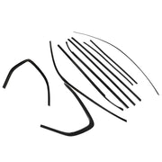 BMW X5 F15 10-Piece Gloss-Black Stainless Window Trim Set – 2014–2018