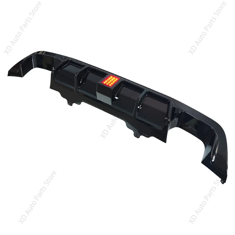 Rear Bumper Diffuser with Light Option for BMW 5 Series E60 M Sport