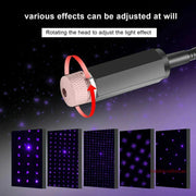Mini USB LED Starry-sky Projector for Car Roof and Room