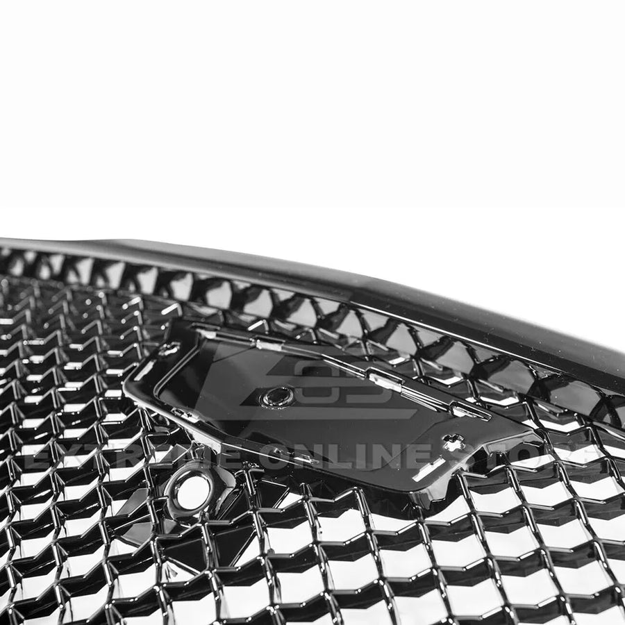 Gloss-Black Front Grille for Cadillac CT6 2016–2020