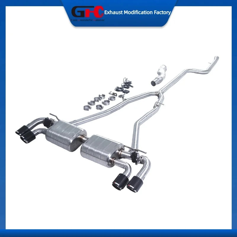 304 Stainless Steel Valvetronic Exhaust Pipe for BMW 2.0T 3.0T 2017-2023