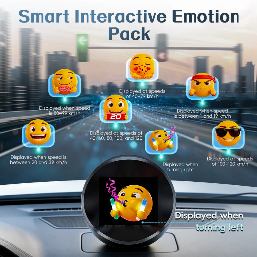 Car Head-Up Display and Digital Performance Gauge