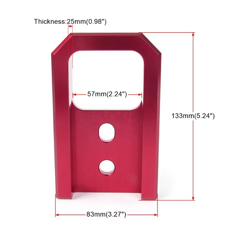 Front Tow Hook Set for Toyota Tacoma and 4Runner 2024-2026