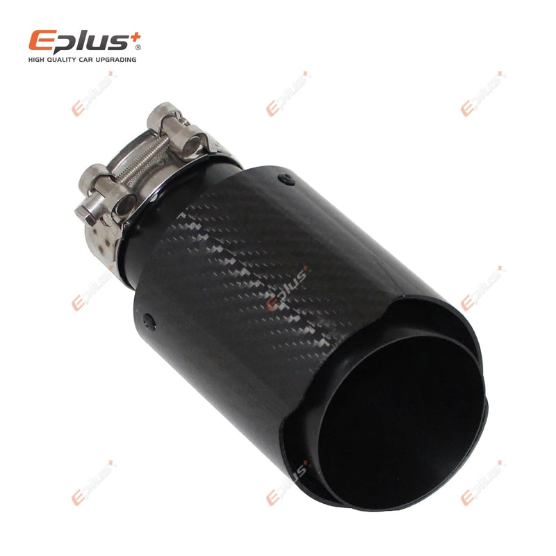 Universal Carbon-Fiber & Stainless Steel Exhaust Tip