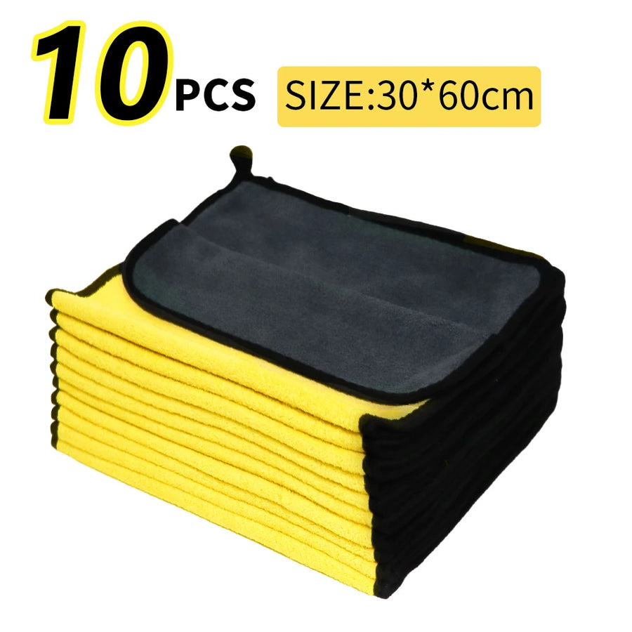 Microfiber Car Cleaning Towels – 3, 5 or 10 Pack