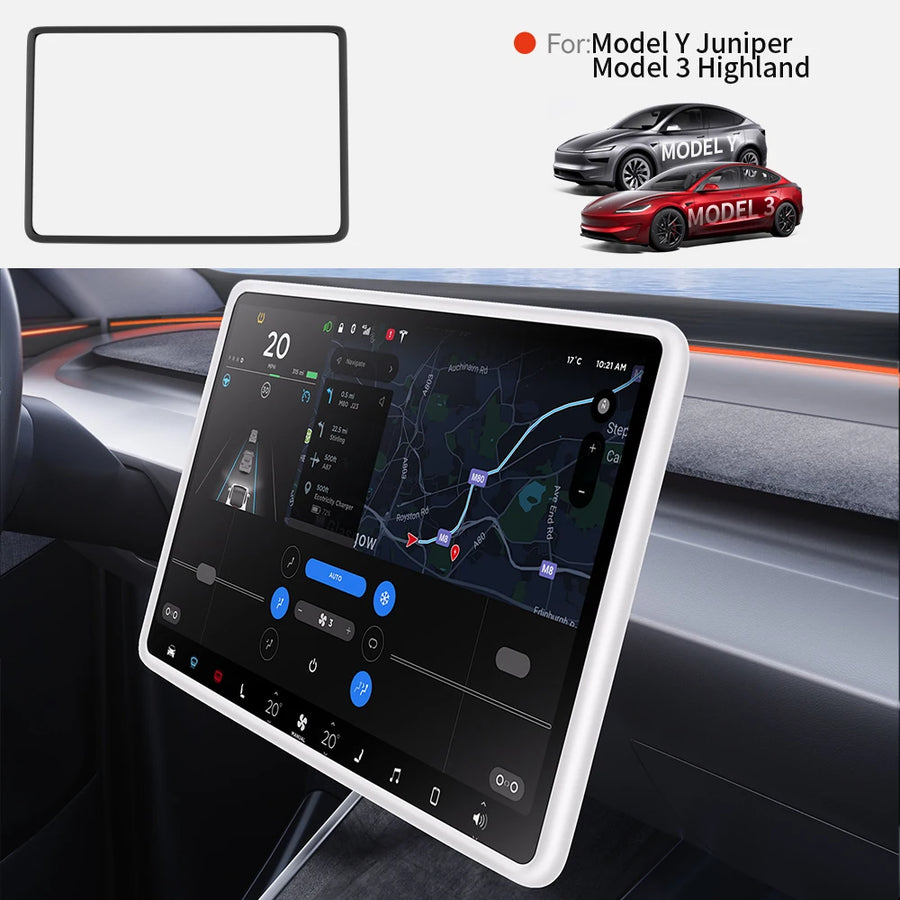 Silicone Rearview Mirror Protector for Tesla Model 3/Y 2025