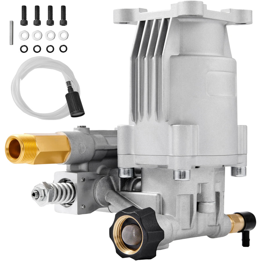 3/4-Inch Shaft Pressure Washer Pump – 3,400 PSI, 2.5 GPM