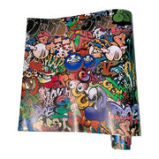 JDM Skull Graffiti Decorative Vinyl Wrap Film