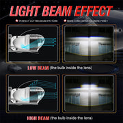 H4 LED Headlight Bulb – 6000K, CANBUS, Projector-Compatible