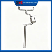 304 Stainless Steel Valved Cat-Back Exhaust System for Volkswagen Golf GTI MK7.5 MK8.5 2020-2025