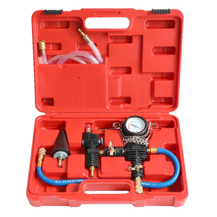 Cooling System Vacuum Purge and Coolant Refill Tool Kit with Adapter