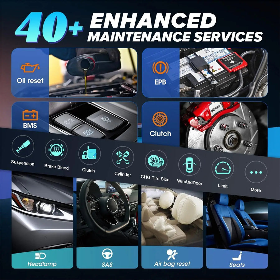 Autel MaxiIM IM508S Key Programmer and Bidirectional OBD2 Scanner