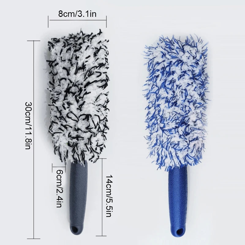 Plush Wheel and Rim Cleaning Brush – 30 cm