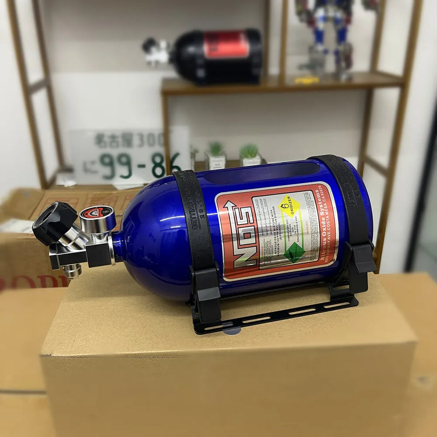 NOS Nitrous Bottle-Style Car Tissue Box – Interior Decoration & Tissue Holder