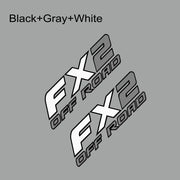 FX2 Off-Road Pickup Decal Pair – 40 × 12 cm