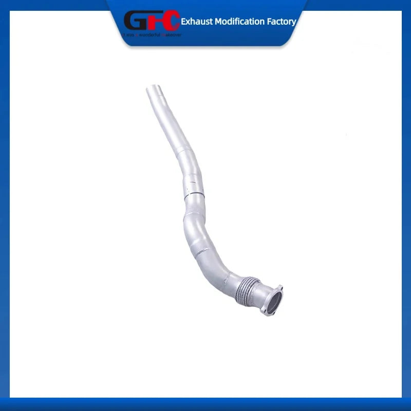 304 Stainless Steel Exhaust Front Pipe for Audi A4 A5 B8 1.8T 2.0T 2008-2016 Valve