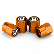 Honda-Style Tire Valve Cap Set – 4-Piece Color Options
