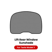 Rear Center Tempered-Glass Screen Protector for Tesla Model 3/Y Highland and Juniper