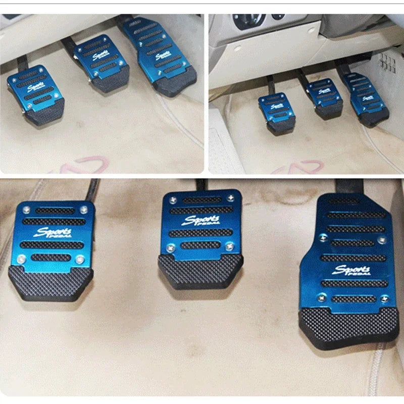 Aluminum Pedal Cover Set – Manual & Automatic Color Options