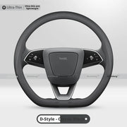 Nappa 37-38CM Steering Wheel Cover for Tesla Model Y Model 3 Car Interior