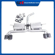 304 Stainless Steel Valved Cat-Back Exhaust System for Volkswagen Golf GTI/R MK7 2014-2018